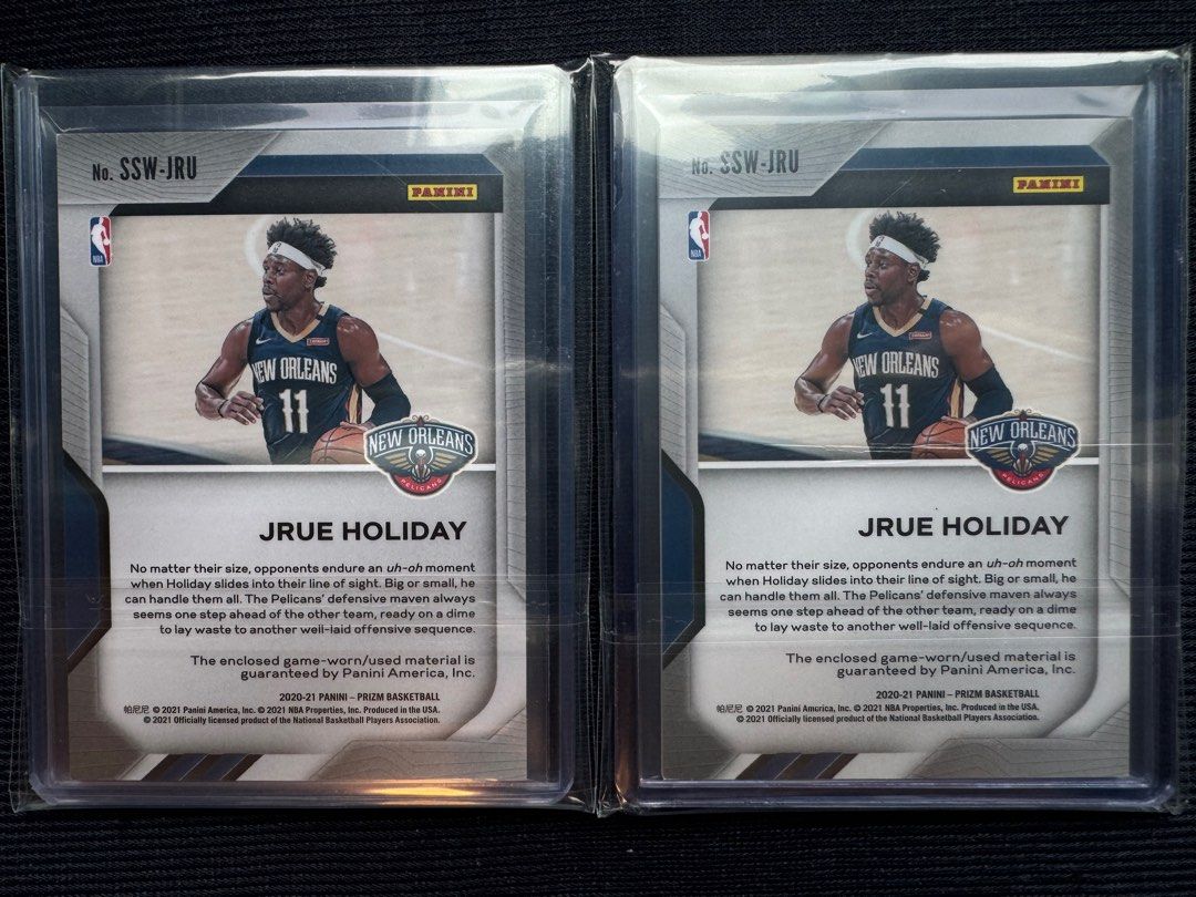 Jrue Holiday (Pelicans) 2020-21 Panini NBA Prizm Sensational, 興趣
