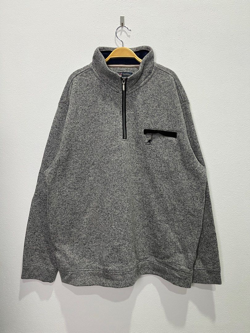 Kangol half zip jacket mens shop
