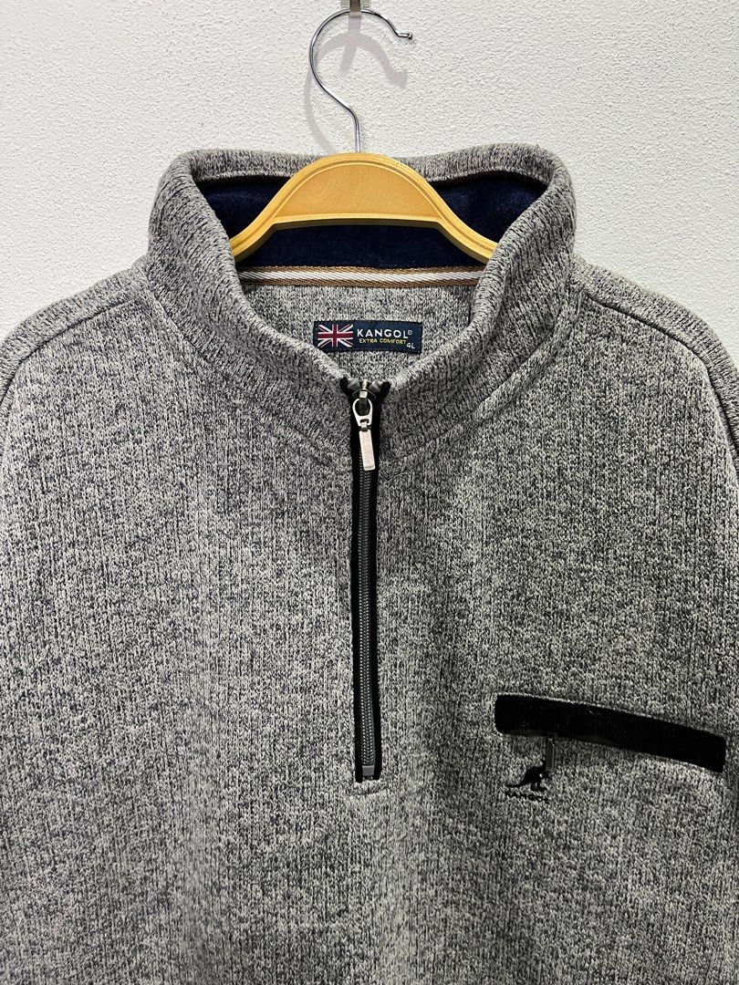 Kangol Half Zipper Sweatshirt