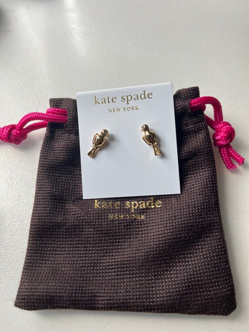 Kate spade parrot earrings hot sale