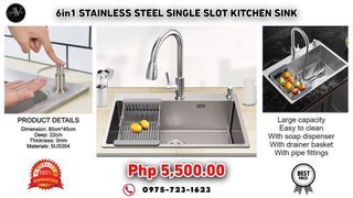 Kitchen sink SUS304 stainless steel