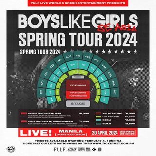 LF 4 Boys Like Girls concert tickets