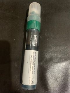 Liquitex acrylic marker green