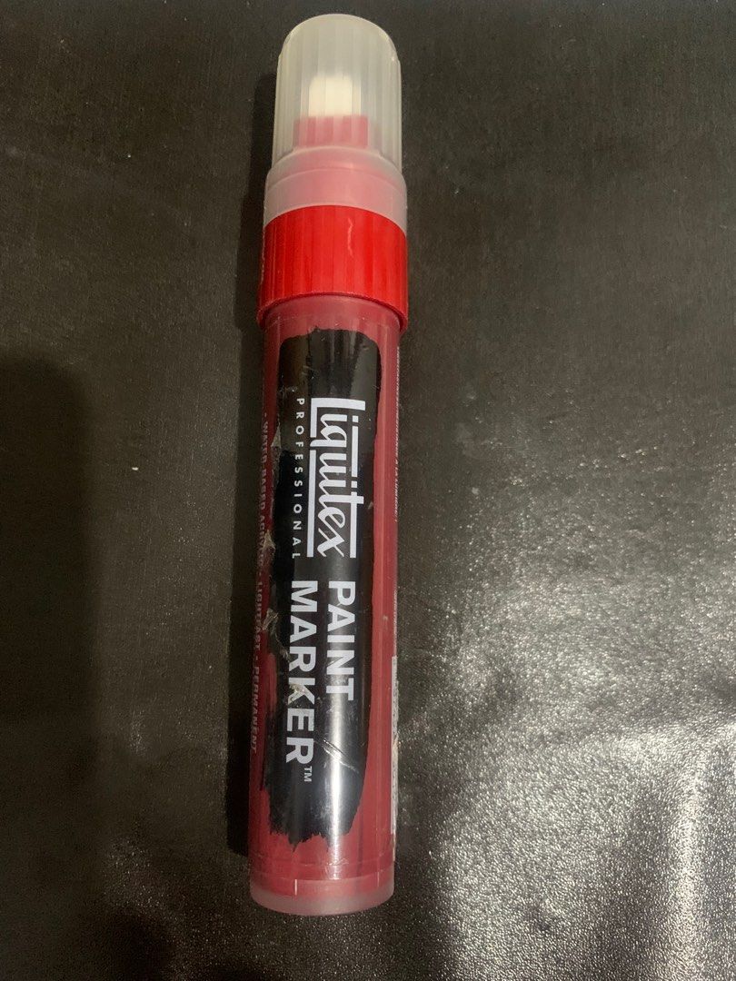 Liquitex paint marker red and gray (Category: Craft Supplies & Tools) located in Paranaque City. Submitted by betsymarquez (Listing ID 1291847646, Image 1). Description: .