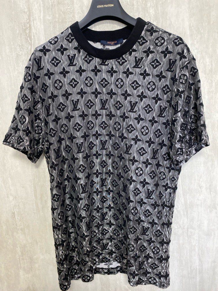 black lv polo shirt