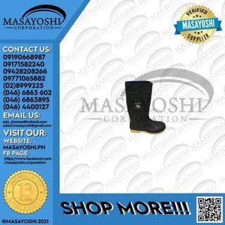 Meisons industrial rubber boots with steel toe | Safety Shoes