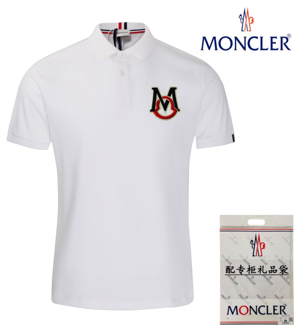 Moncler t shirt polo sales