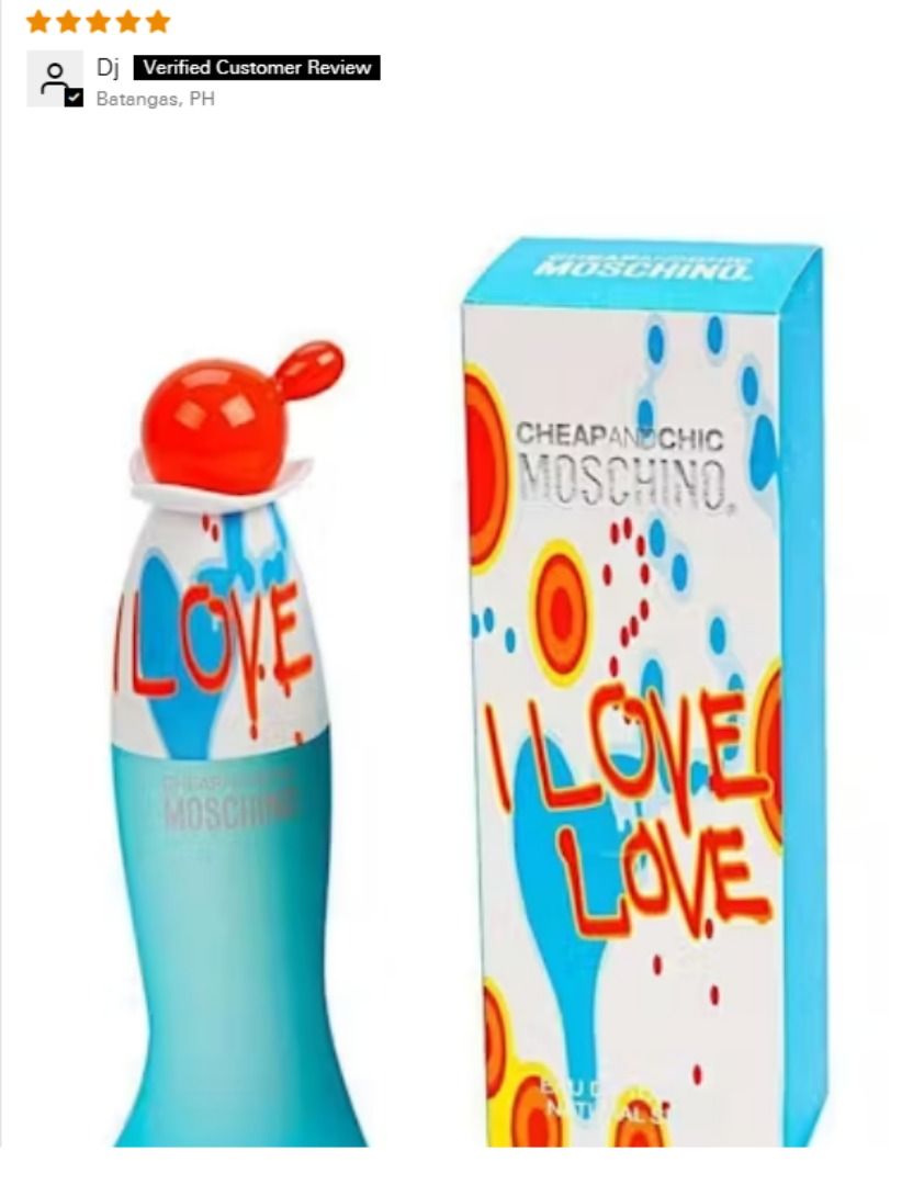Moschino i love love 2025 100ml