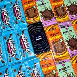 MR BEAST FEASTABLES CHOCOLATE BARS (ON HAND / SAME DAY DELIVERY)