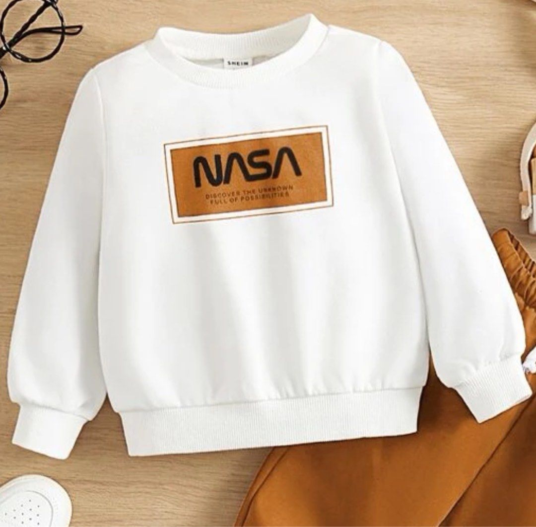 Nasa Pull over Babies Kids Babies Kids Fashion on Carousell