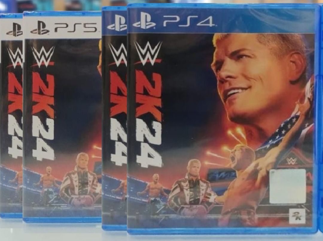 NEW AND SEALED PS4 / PS5 Wrestling Game WWE 2K24 2024, Video Gaming, Video  Games, PlayStation on Carousell