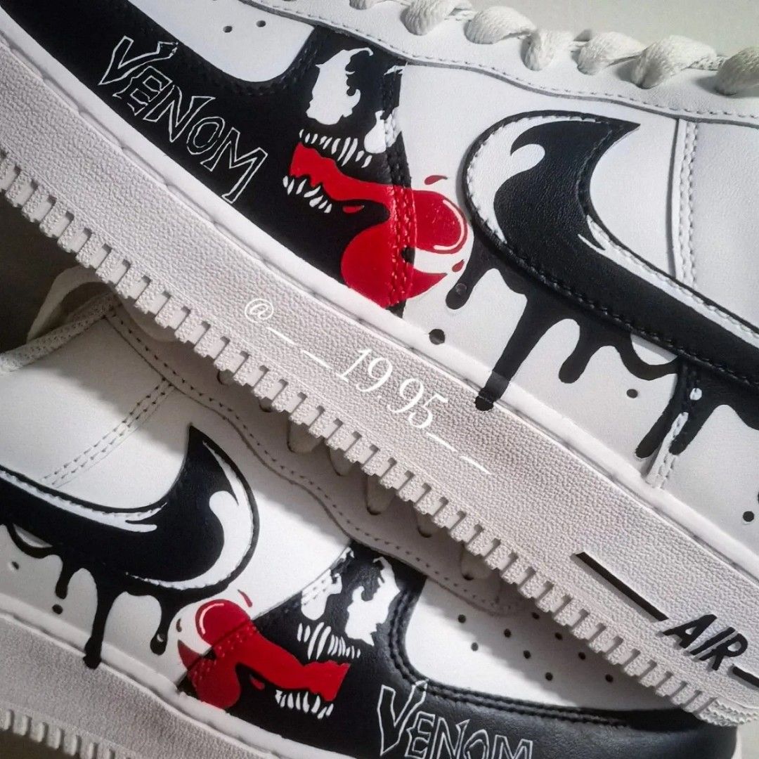 Nike air force 1 shoe customize venom