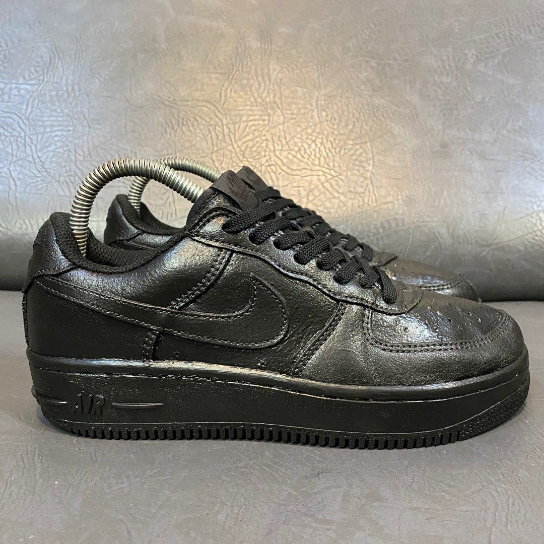 Nike Air Force Triple Black Sepatu Bekas Second