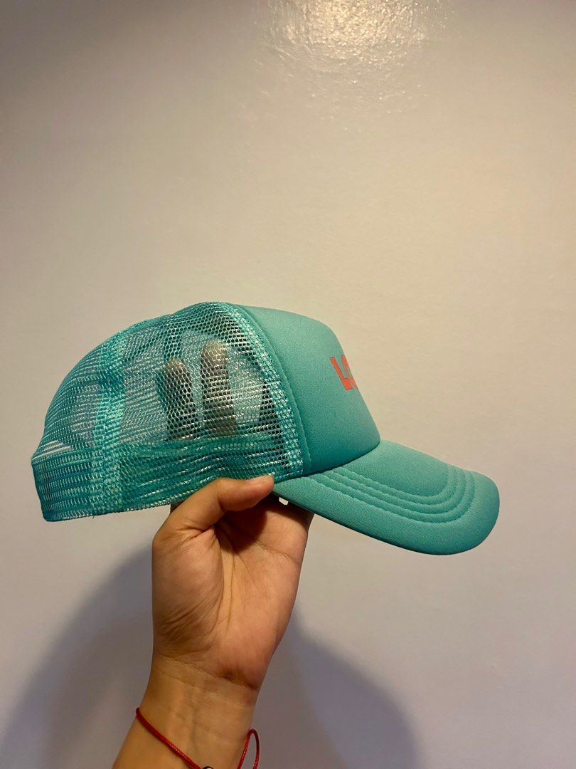 Original Bella LOCA Cap (Vamos Brand) (Category: Caps & Hats) located in Makati City. Submitted by calstore (Listing ID 1291720017, Image 2). Description: Original trucker cap from Bella (Vamos Brand) Only issue is a stain (please check photo) can be taken out and cleaned. RFS : Decluttering.