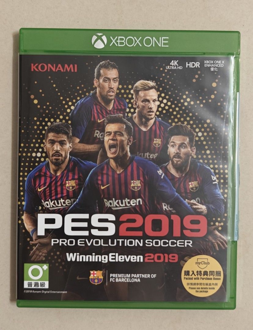 PES 2019 xbox one second hand Video Gaming Video Games Xbox on