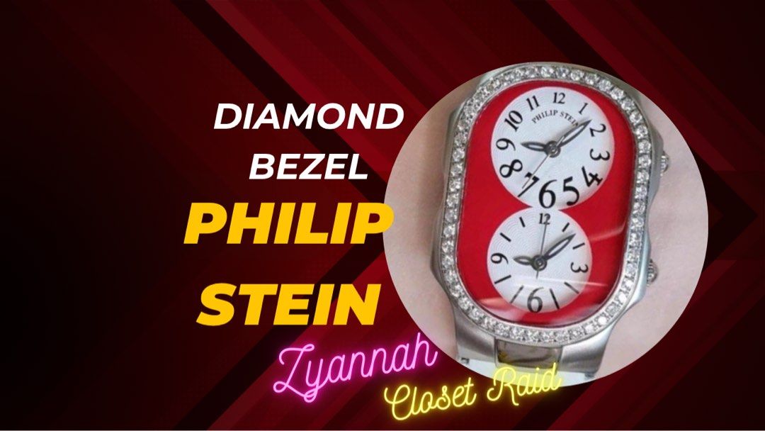 Philip Stein with diamonds (Category: Luxury Watches) located in Taguig. Submitted by Zyannah (Listing ID 1232137177, Image 1). Description: Nothing to disclose since it is bnew. Small size. Very elegant and hard to find design..