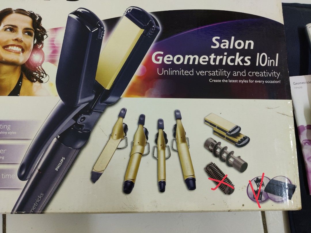 Philips salon geometricks 8 in 1 hair styler