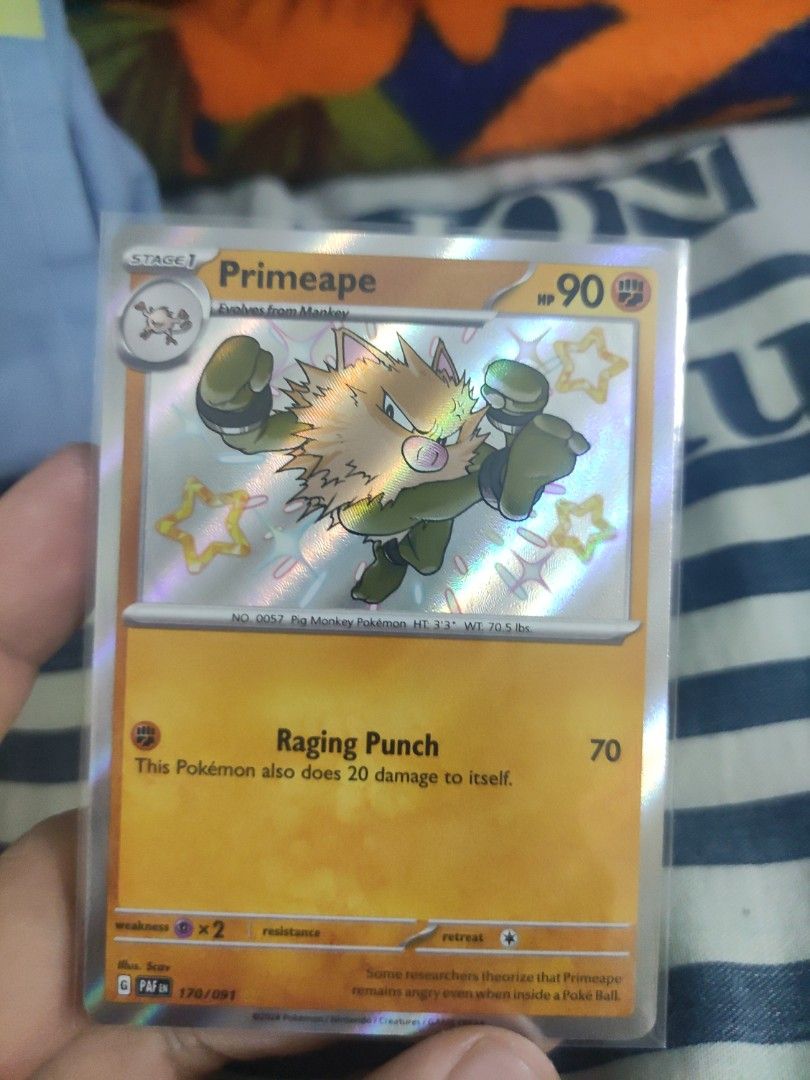 primeape pokemon card value Amazon.com: Pokemon - Primeape (60/116) main image 1