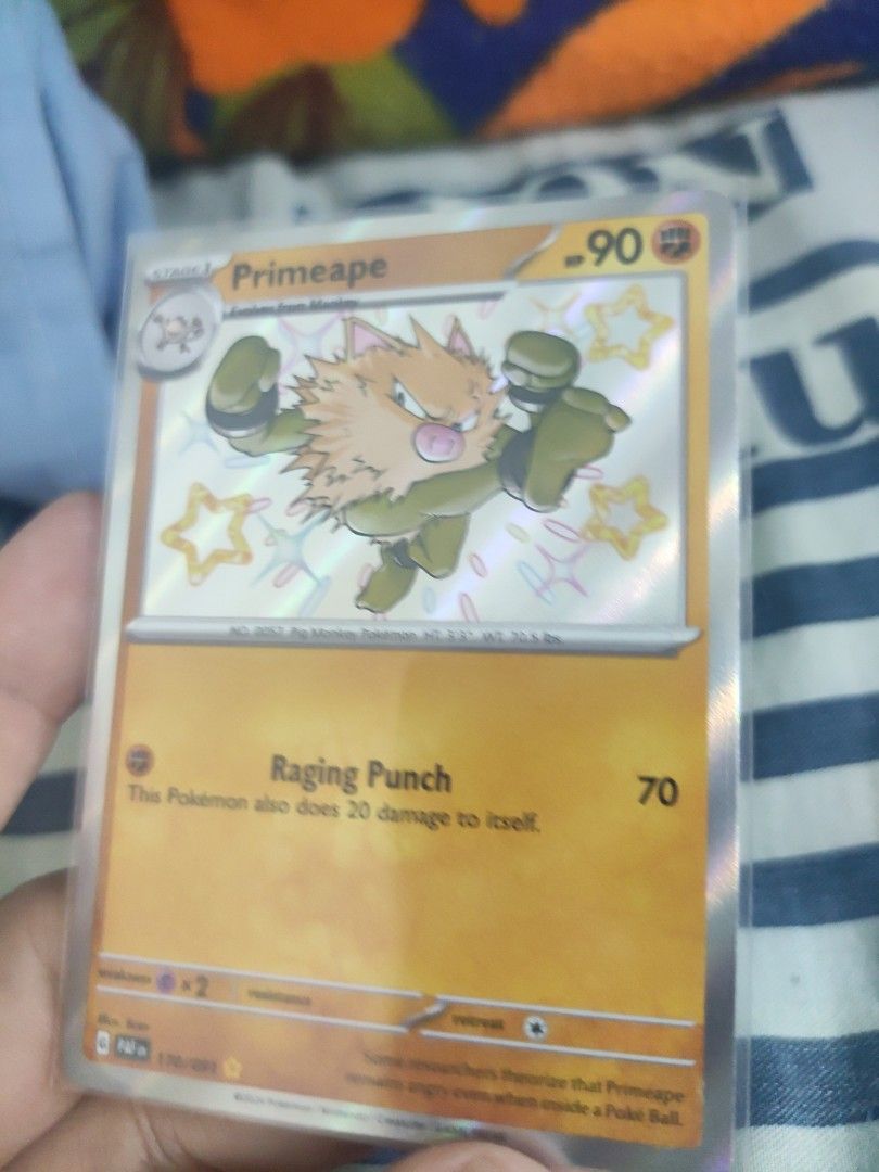 Pokemon Card 170/091 Primeape, Hobbies & Toys, Toys & Games on Carousell Pokemon Card 170/091 Primeape, Hobbies & Toys, Toys & Games on Carousell