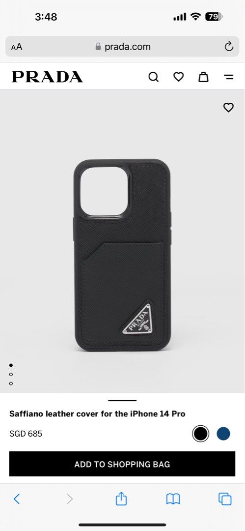 PRADA iPhone 14 Pro ケース Prada Iphone 14 Pro Case, Luxury, Accessories on Carousell