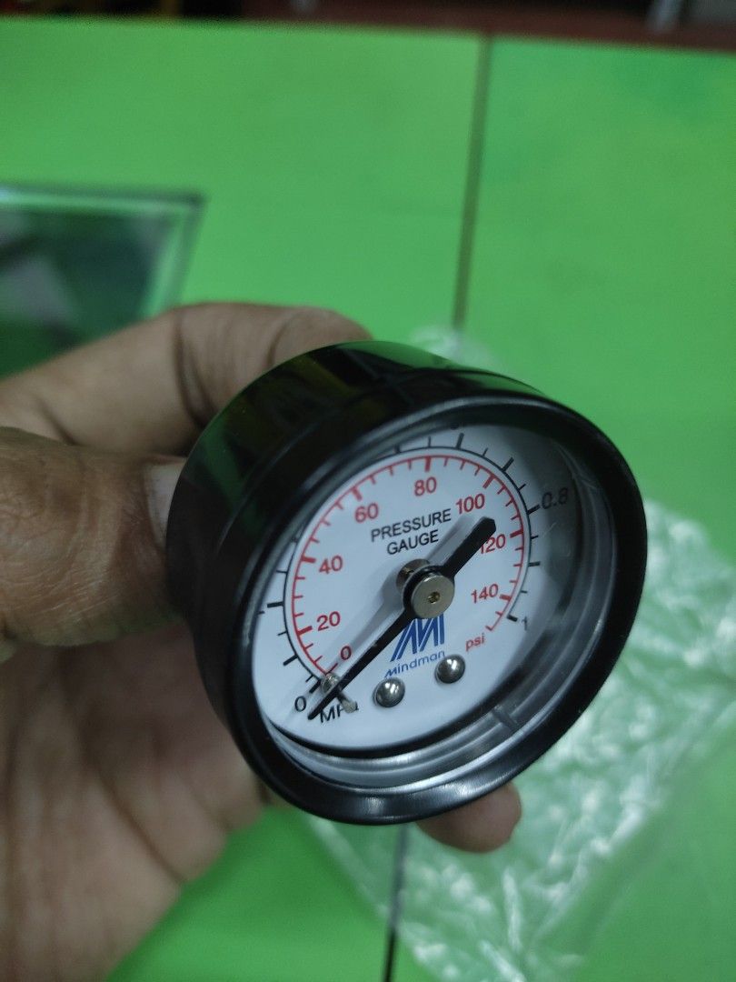 TU-443 Deluxe Manometer Fuel Injection Vacuum Pressure Gauge Tester - Full System 0-140 PSI