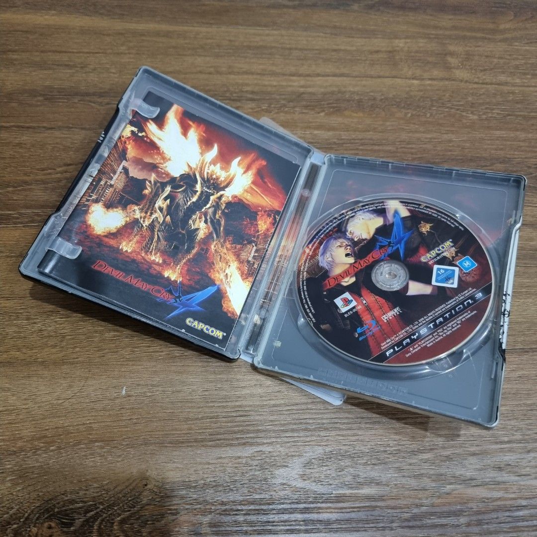 Steelbook (boîtier Métal) ONLY - Devil May Cry 4 - Xbox 360 - Bon état, Jeu Non Inclus
