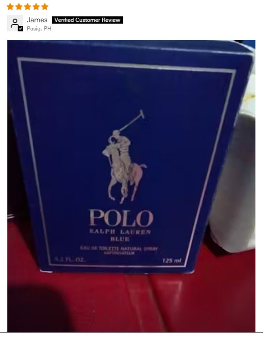 Polo Deep Blue For Men Eau De Parfum Spray By Ralph Lauren