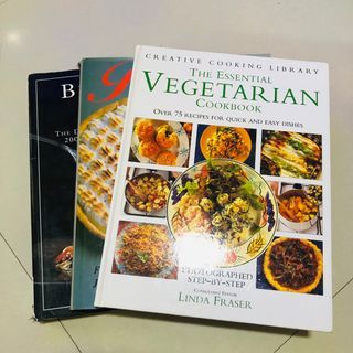 Recipe book (Cookbook) bundle of 3pcs