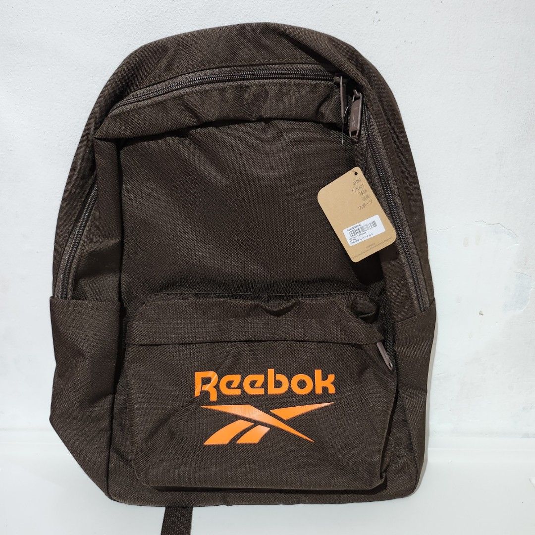 Reebok backpack brown store