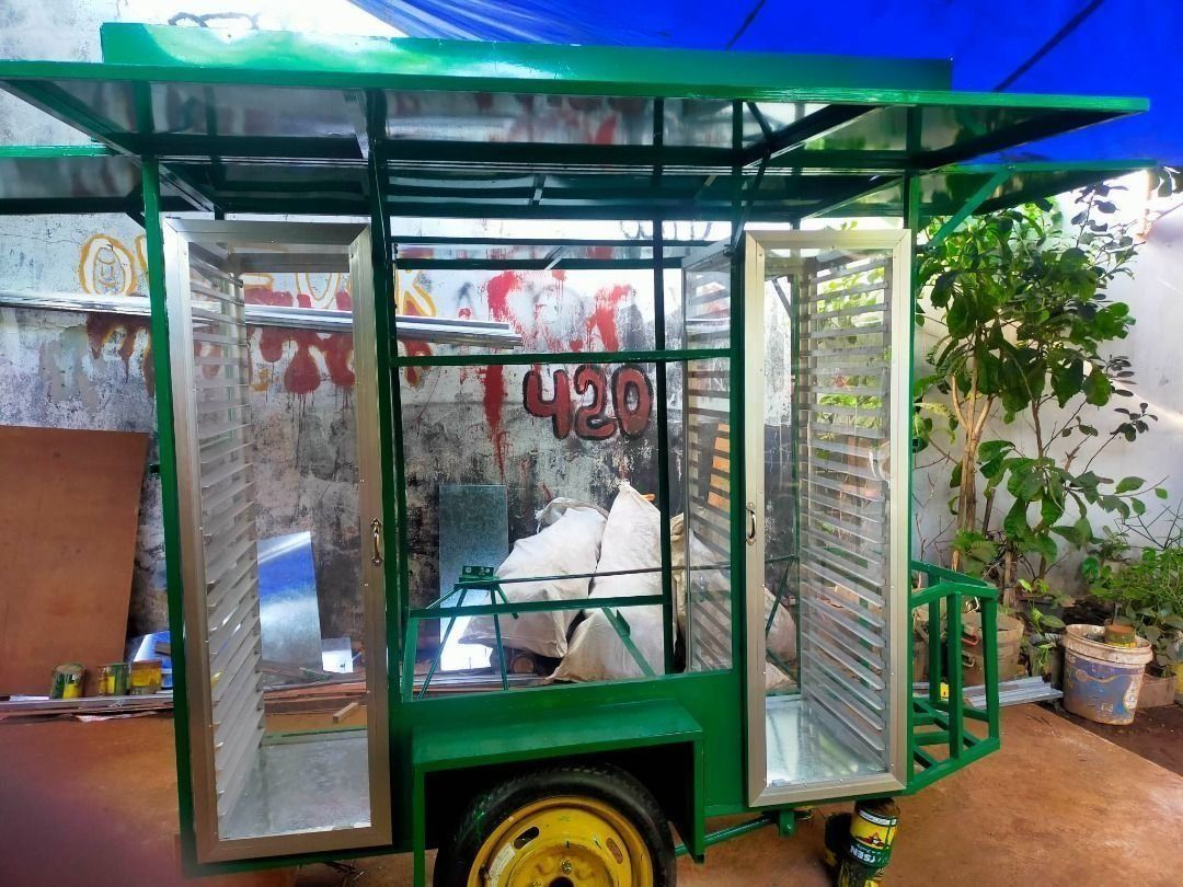 Sale!! Brand New and Heavy Duty Rolling Pandesal Maker Cart Sidecar for