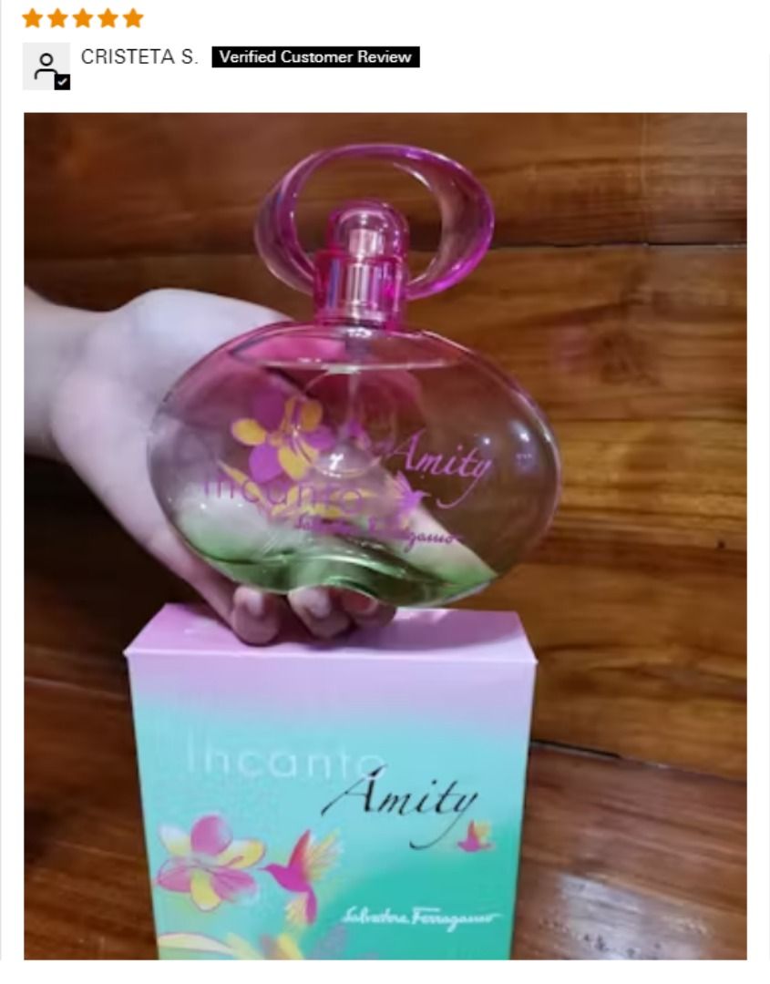 Salvatore Ferragamo Incanto Amity 100ml Beauty Personal Care