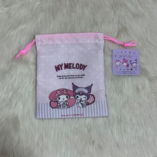 Sanrio My Melody & Kuromi Drawstring Bag (Double Sided)