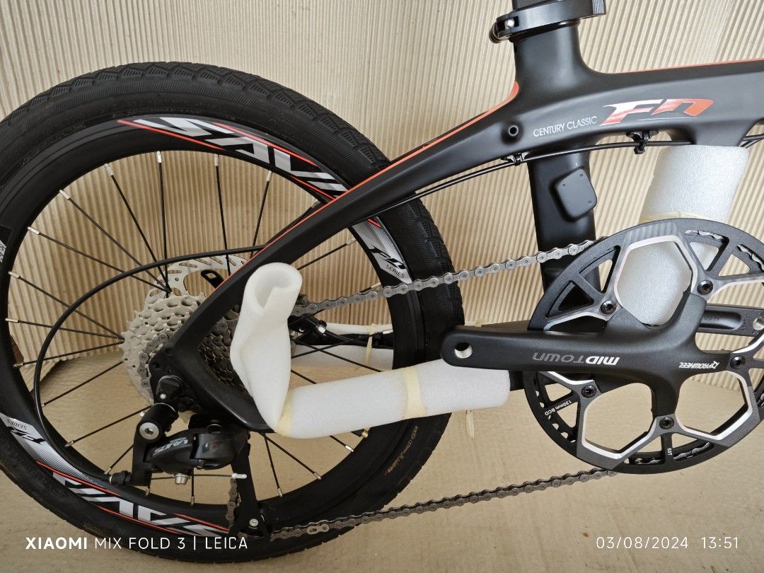 Sava Z1 carbon 20inch Foldable bike Sports Equipment Bicycles Parts Bicycles on Carousell