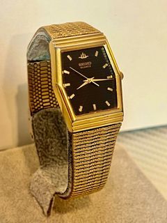 SEIKO Galaxy Gold (gp) Vintage Unisex Preloved Watch
