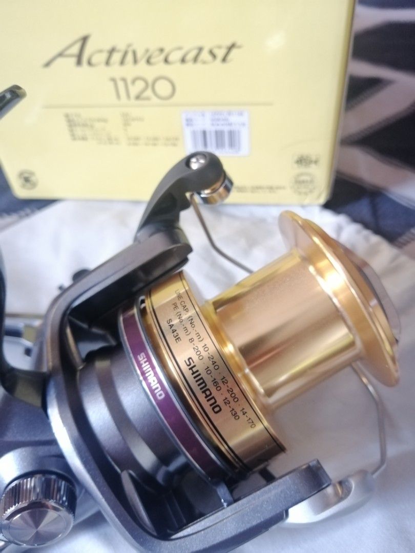 Shimano ActiveCast Surf Reel, Sports Equipment, Fishing on Carousell