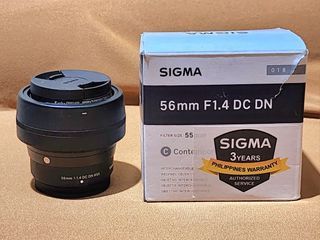 Sigma 56mm F1.4 Fuji X mount lens