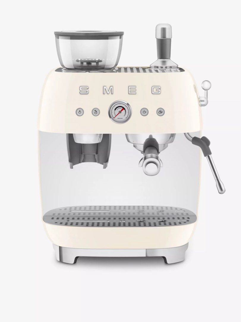 SMEG EGF03WHUK Espresso coffee machine and grinder Carousell