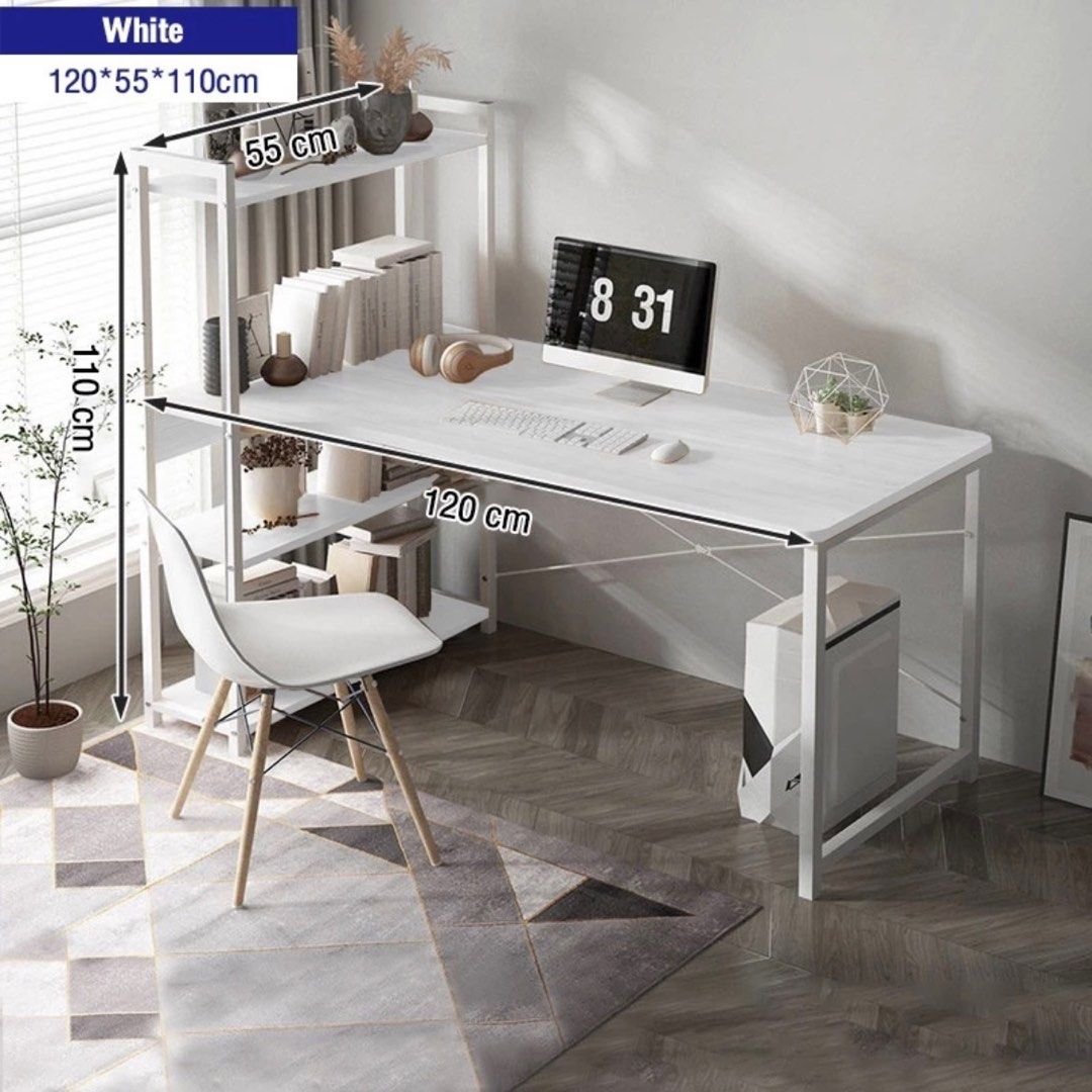 Table with store built in pc