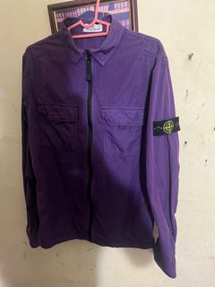 Stone island clearance tela parachute overshirt