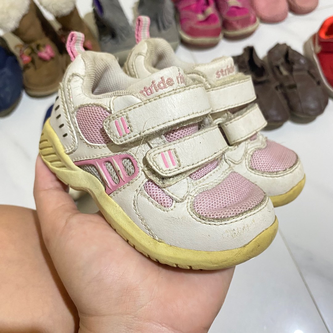 Stride rite white sneaker rubber shoes Babies Kids Babies