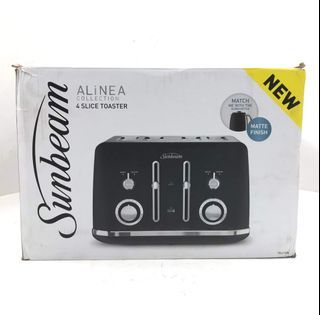 SUNBEAM Alinea Collection 4-Slice Toaster Black Classics