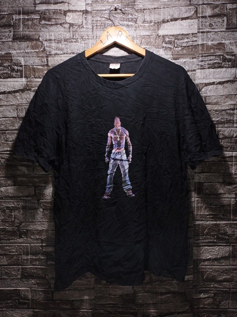 Supreme Tupac Hologram Tee Black XL, Men's Fashion, Tops & Sets ...