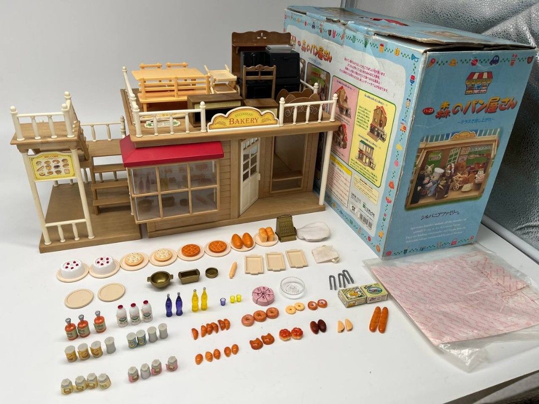 Sylvanian Families Village Bakery (Category: Kids Toys) located in Quezon City. Submitted by marvynlloydalvarez (Listing ID 1288612806, Image 3). Description: Almost complete. used for display only with box what you see is what you get free delivery within metro manila. text only 09773020645 negotiable 👌.