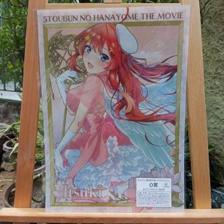 The Quintessential Quintuplets 5Toubun no Hanayome The Movie Itsuki A3 Clear Poster