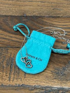 Tiffany & Co. Interlocking Hearts Necklace