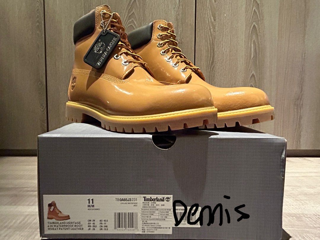 Timberland X Veneda Carter 中性小麥色防水六吋靴, 他的時尚, 鞋類