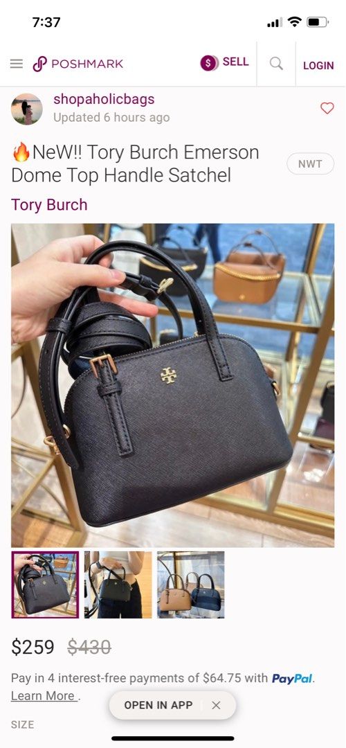 Tory burch two way mini original (Category: Luxury Bags & Wallets) located in Cabuyao City. Submitted by baglover1111 (Listing ID 1291788911, Image 2). Description: Brand new complete inclusions Guaranteed original.