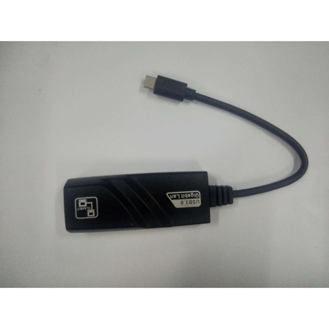 Type C Ethernet Adapter 1000mbps (Category: Cables & Adaptors) located in Manila. Submitted by sdfsolutions (Listing ID 1291842981, Image 3). Description: Features *Supports 10/100/1000mbps auto-sensing capability *Type-C interface *Supports Auto MDIX (straight and cross network cable auto-detection) *Support USB full and high speed modes with bus power capability *IEEE 802.3,802.3u, and 802.3ab (10base-T, 100 base-TX, and 1000base-T) compatible 