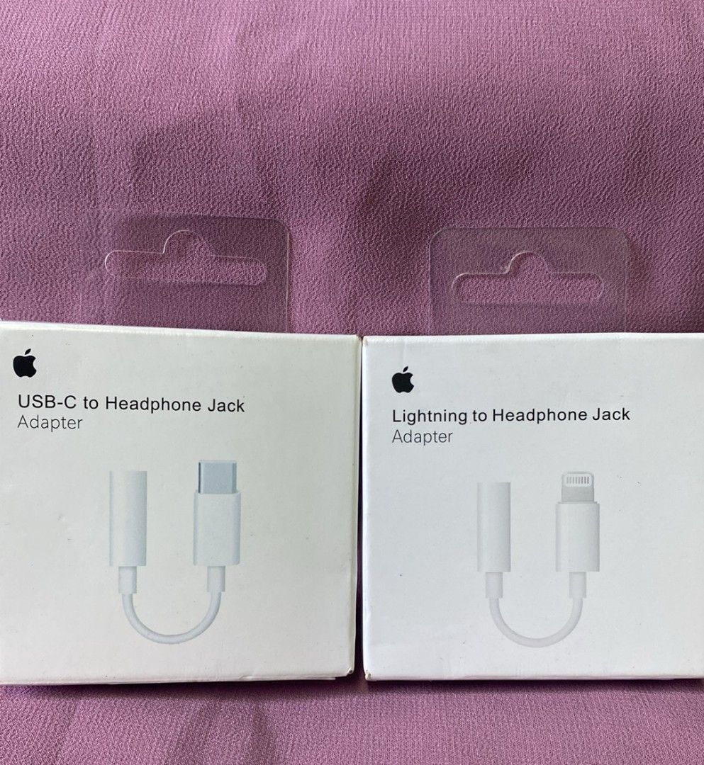 type c, lightning to headphone jack adapter (Category: Earphones) located in Manila. Submitted by milasgadgetph (Listing ID 1291727815, Image 1). Description: .
