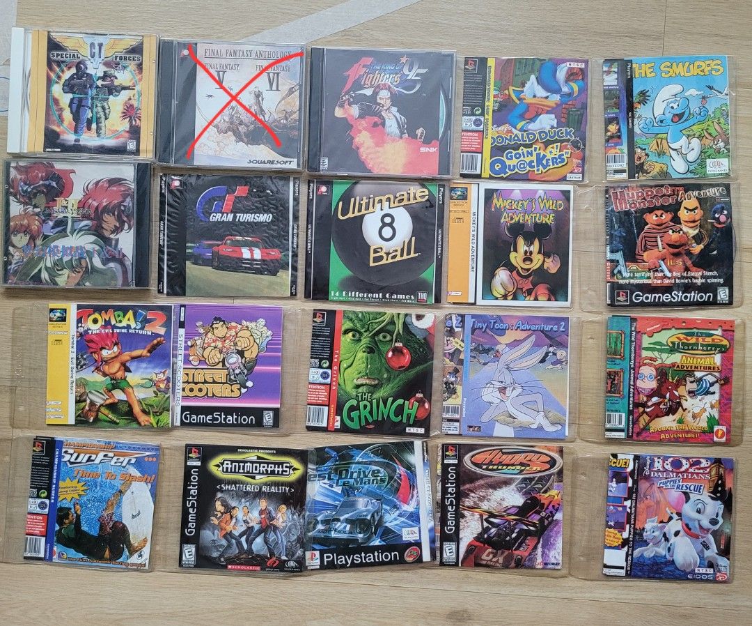 Used playstation 1 shop games